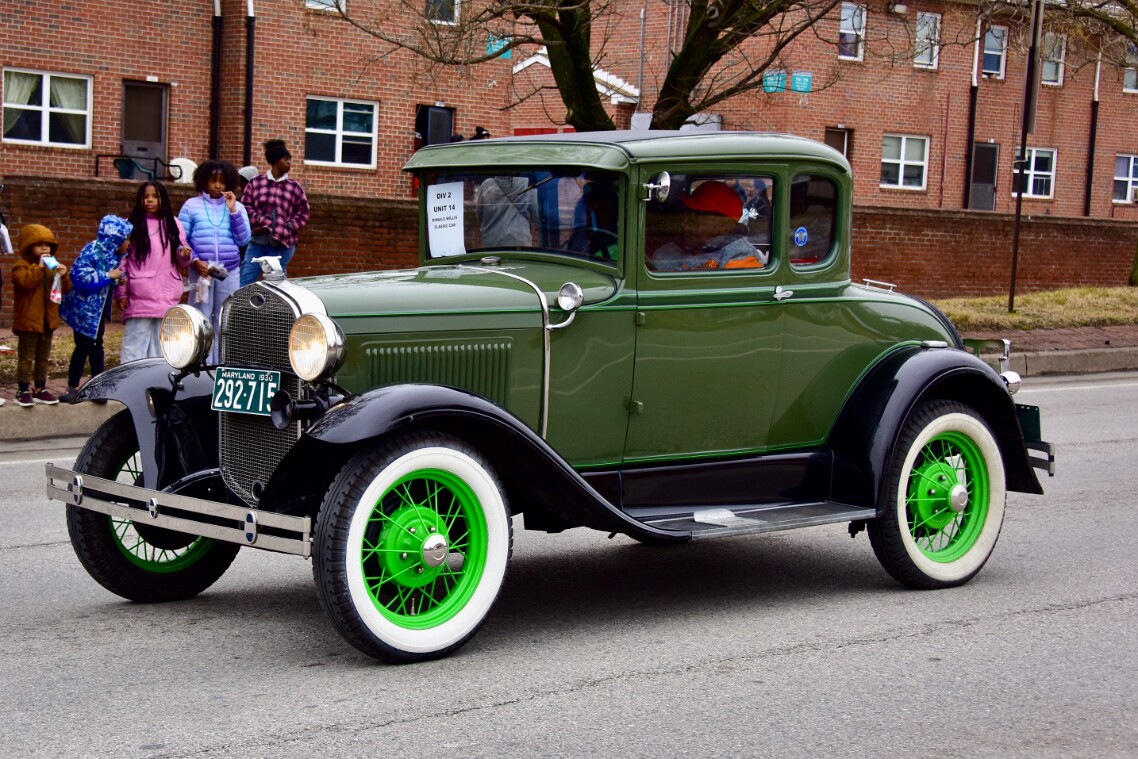 Beautiful Green 1930 Ford