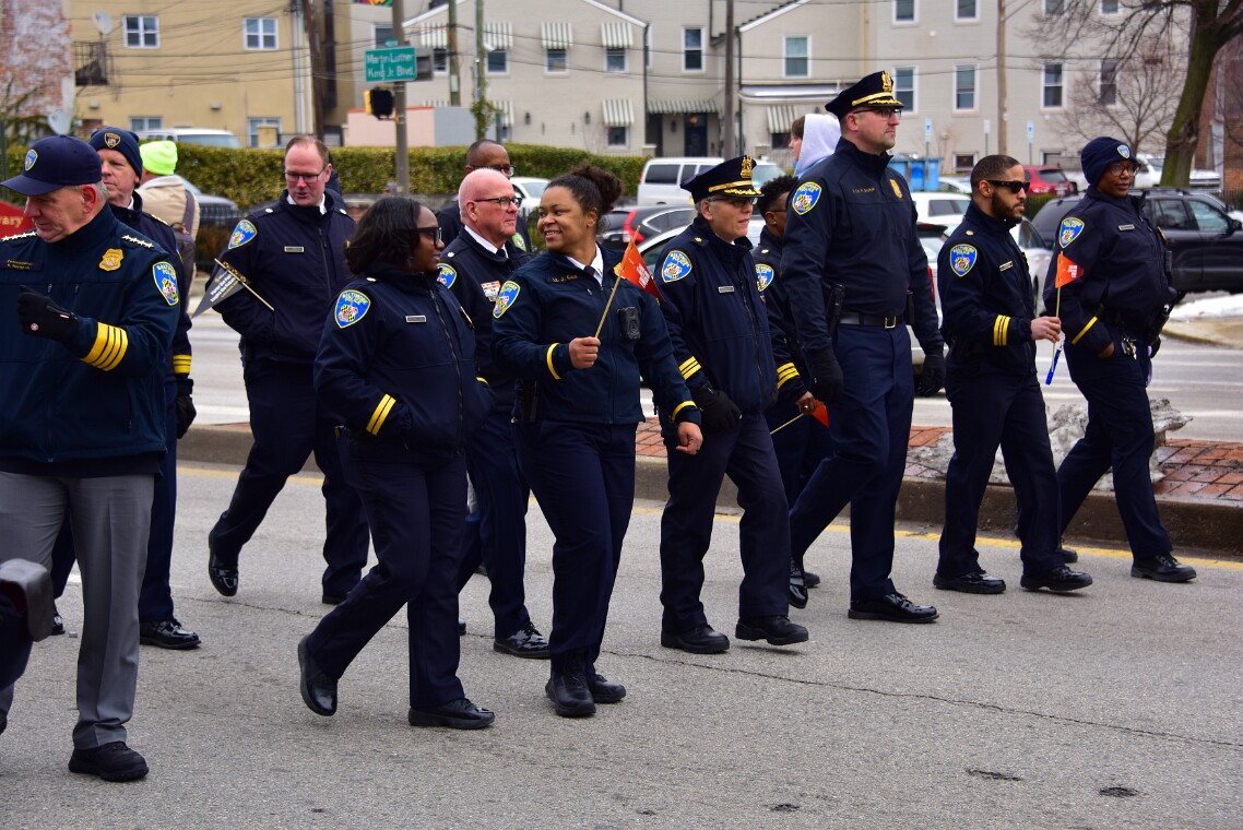 Little Flags for Folks in Blue