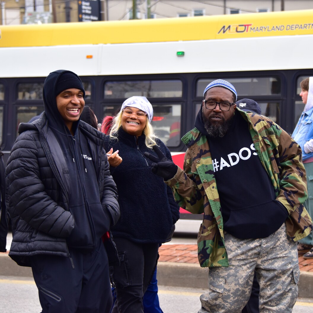 Smiles and Peace Sign