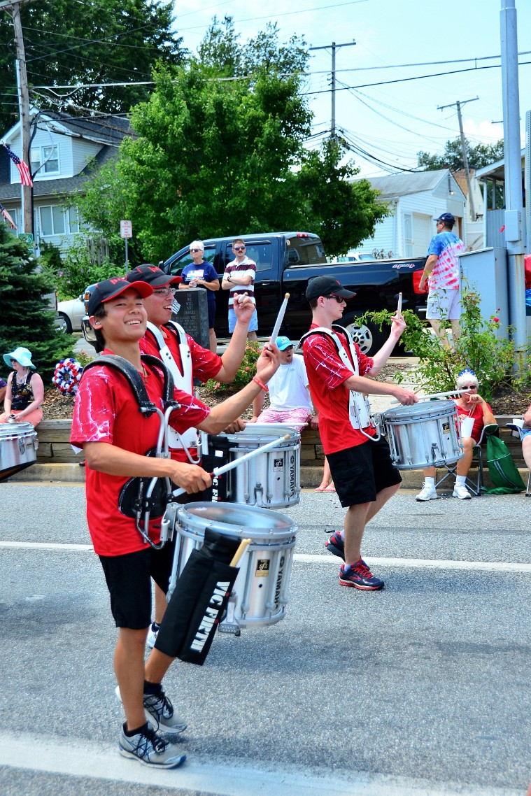 Smiling Drummers