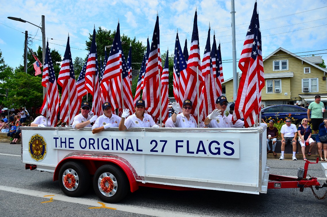 American Legion Dewey Lowman Post 109 Original 27 Flags