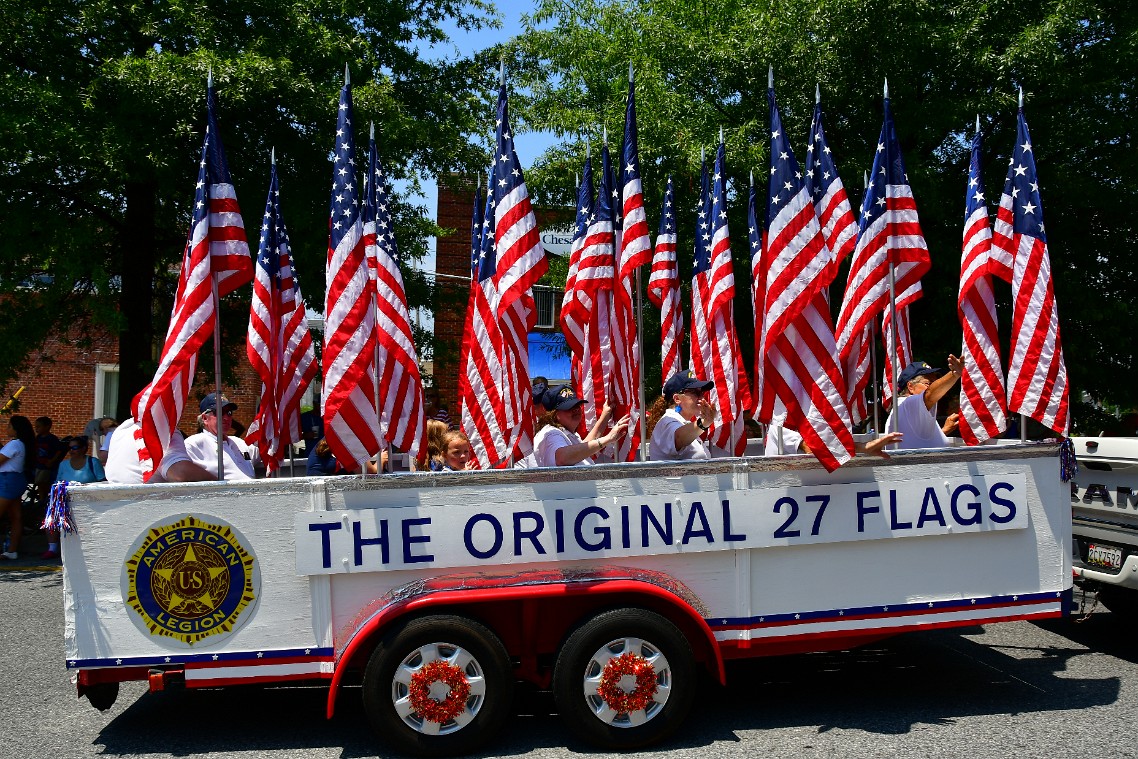 The Original 27 Flags in Tow