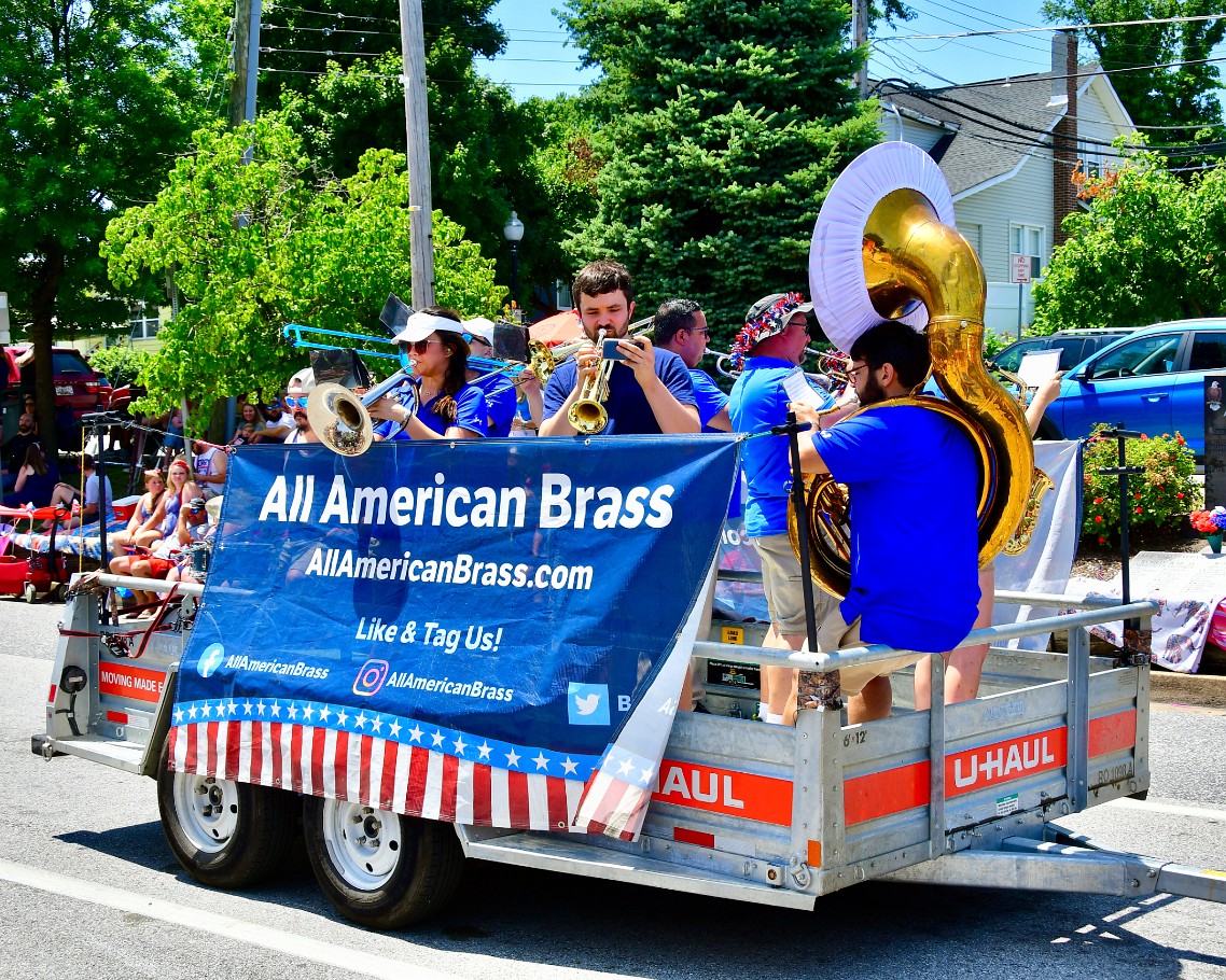 All American Brass Playing on the Move