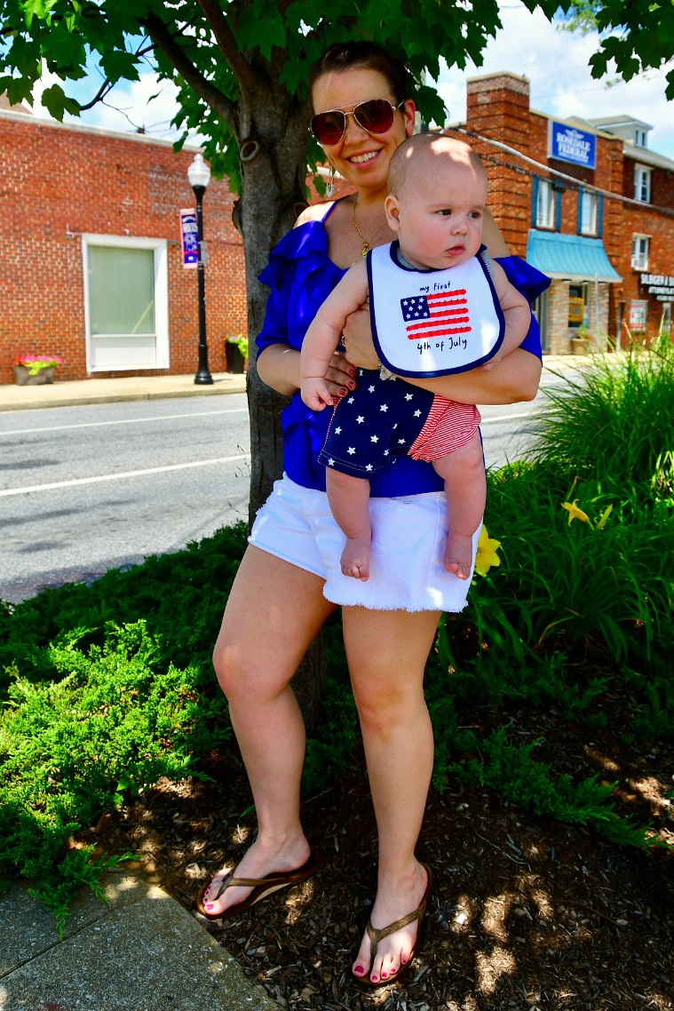 With a Patriotic Baby 1