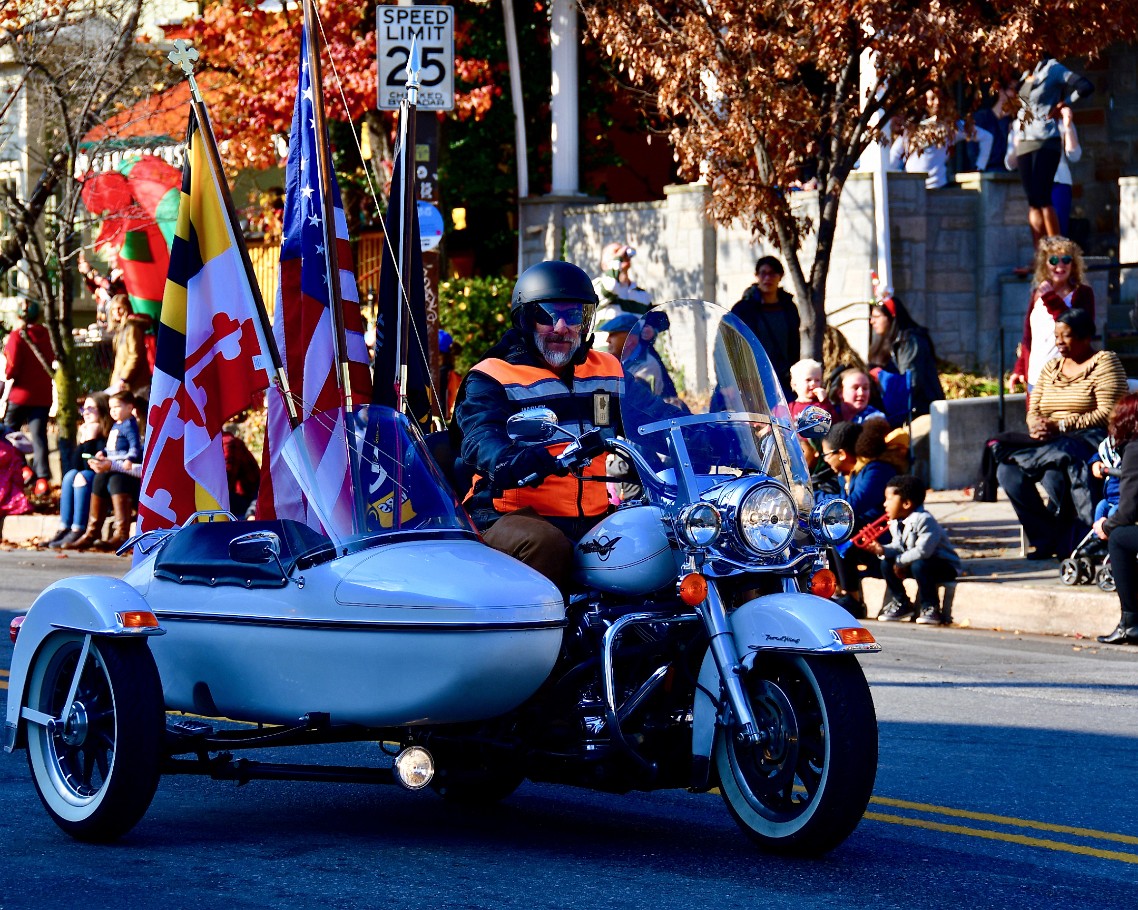 Flags and Side Car