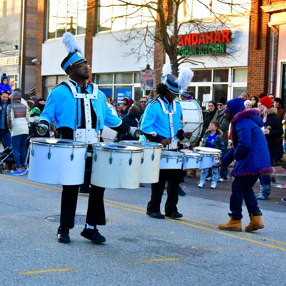Drummers of The Epic Attraction Marching Unit