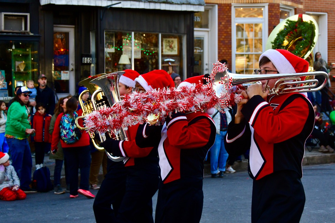 Red and White Garland