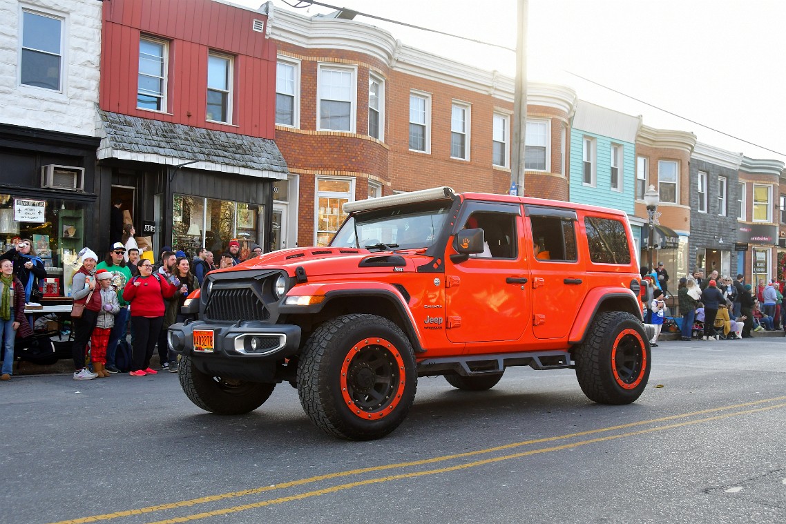 Fiery Orange Jeep