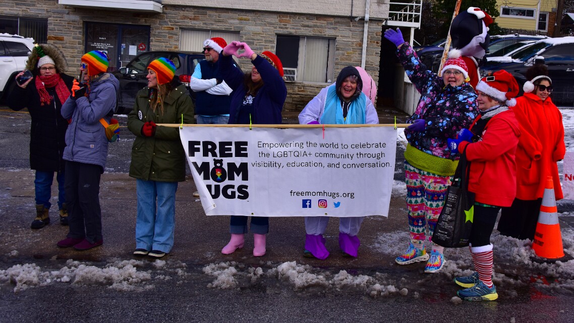 Free Mom Hugs Spreading Joy and Hugs