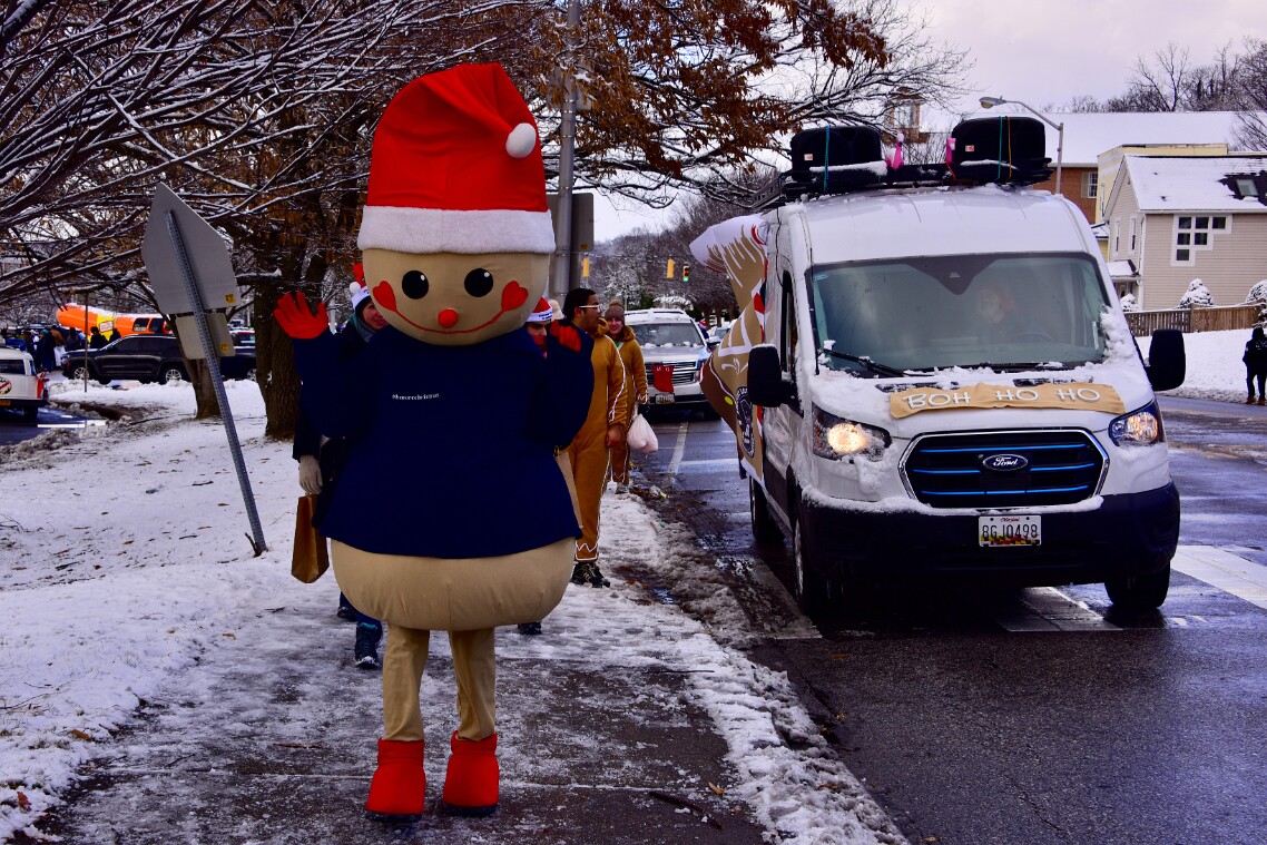 Repping the Baltimore Christmas Market