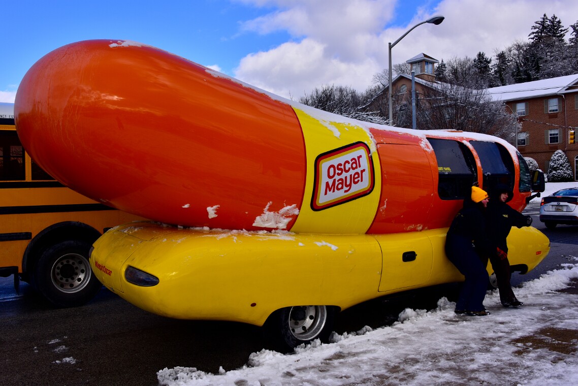 Wienermobile Parked