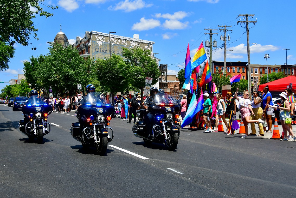 Cops at Pride