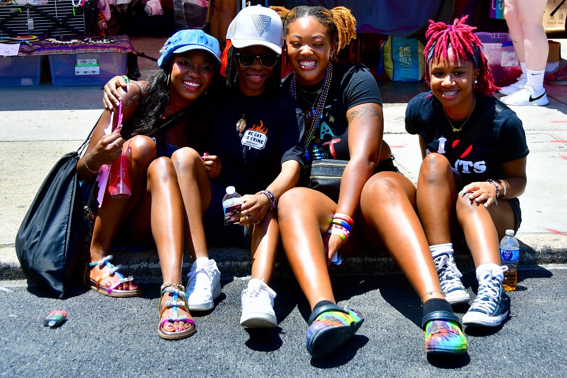 Smiling Friends on the Curb