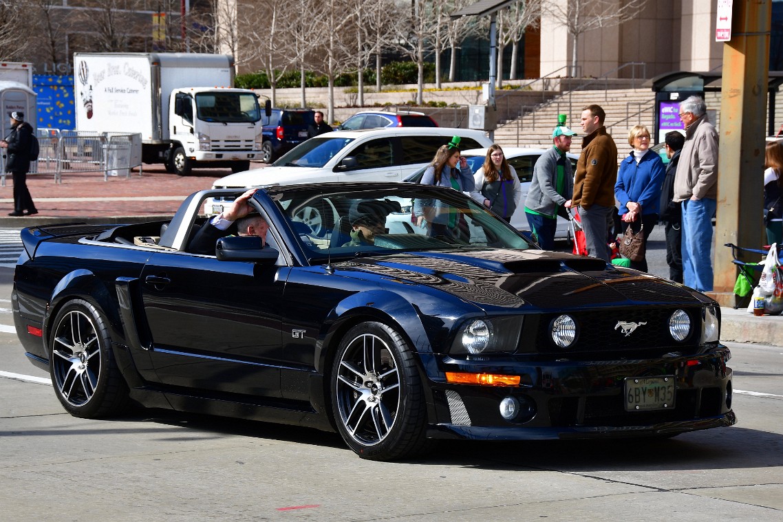 Dark Mustang GT Convertible