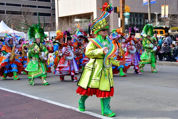 Marching Bands and Performers